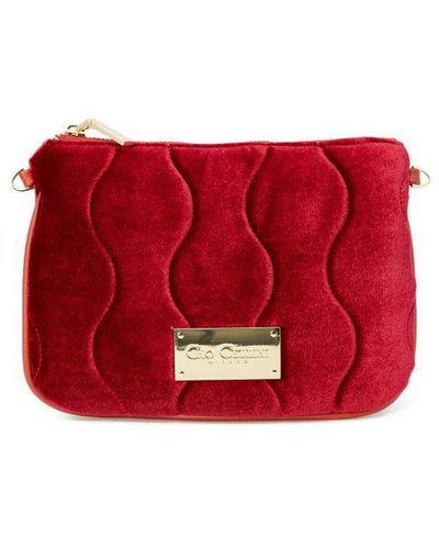 Gio Cellini Milano Gio Shoulder Bag With Zip Fastening - Red
