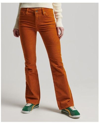 Rust hotsell orange jeans