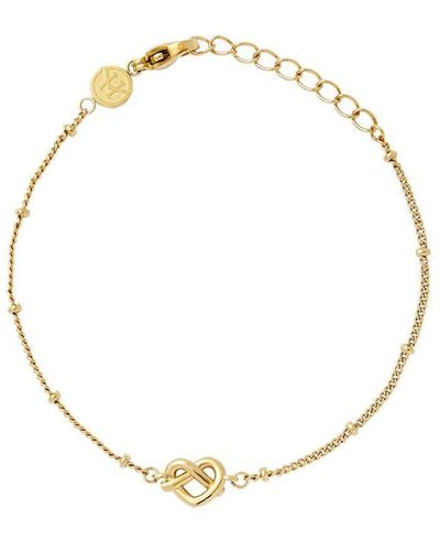 Victoria Hyde London Alocasia Love, Bracelet, Jewellery, Brass - Metallic