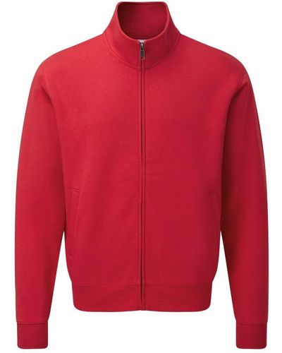 Russell Russell Authentic Full Zip Jacket (klassiek Rood)