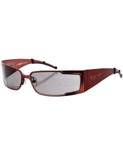 Exte Metal Sunglasses With Rectangular Shape Ex-63903 - Brown