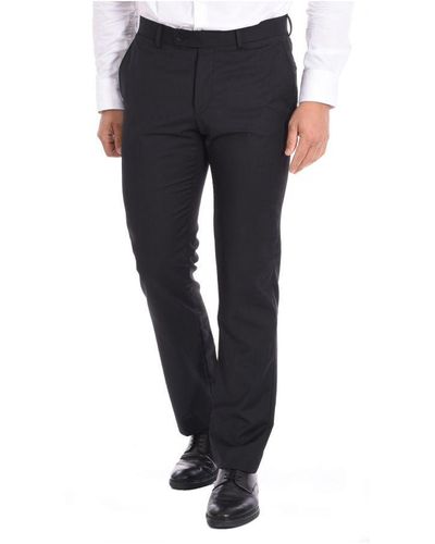 Daniel Hechter Long Trousers 100101-40350 Wool - Black