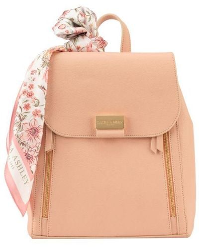 Laura Ashley Backpack Faux Leather - Pink