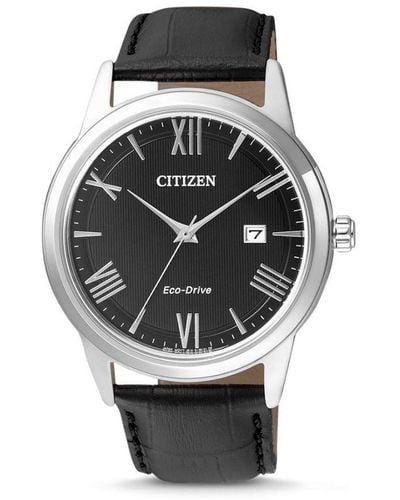 Citizen Watch Aw1231-07E Leather - Grey