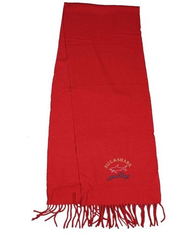 Paul & Shark And Scarf - Red