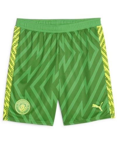 PUMA Manchester City Goalkeeper Shorts - Green