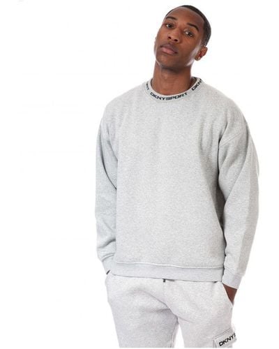 DKNY Kisco Relaxed Sweatshirt - Grey