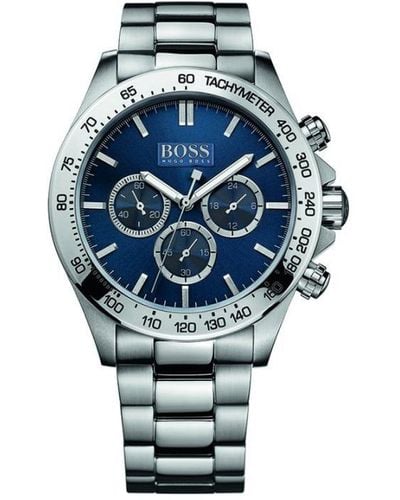 BOSS Ikon Chronograph Watch 1512963 - Blue