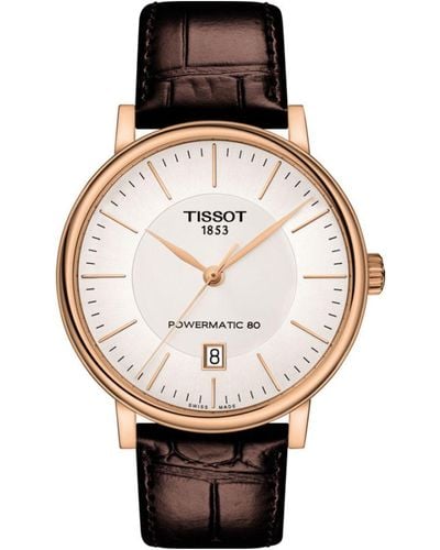 Tissot Carson Watch T1224073603100 Leather (Archived) - Brown
