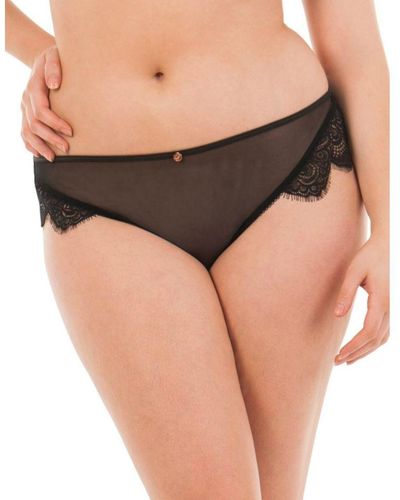 Curvy Kate St3902 Scantilly By Intoxicate Thong - Black