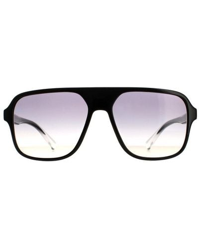 Dolce & Gabbana Square Clear Gradient Dg6134 Sunglasses - Brown