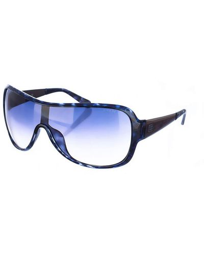 Guess Acetate Sunglasses With Rectangular Shape Gu6975S - Blue
