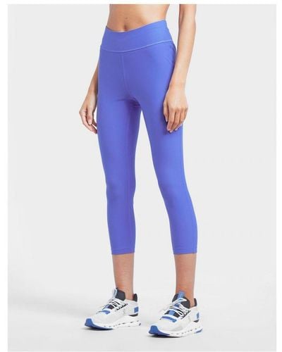 On Shoes Womenss On Running Active Tights - Blue