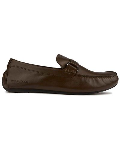 Cole Haan Grand City Driver Shoes - Brown