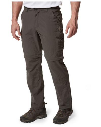 Craghoppers Nosi Life Convertable Zip Off Trousers - Grey