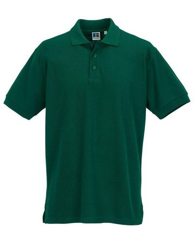 Russell Ultimate Cotton Polo Shirt (Bottle) - Green