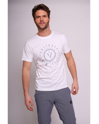 Validate 'Absul' T-Shirt Cotton - White