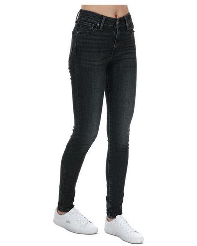 Levi's Levi's 721 Hoge Skinny Jeans Voor , Zwart