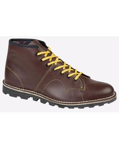Grafters Holbourne Heritage Boots - Brown