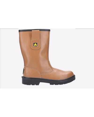 Amblers Safety Fs124 Water Resistant Boot - White