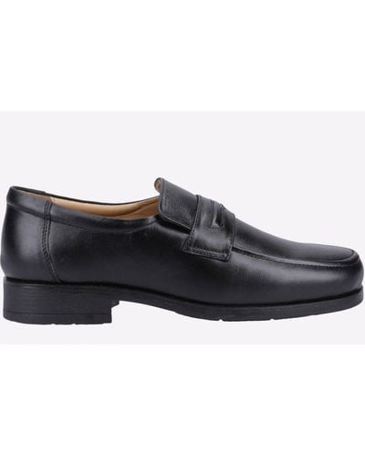 Amblers Safety Manchester Leather - Black