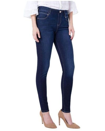 Liverpool Jeans Company Gia Glider Pull-on Payette Jeans - Blauw