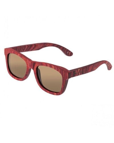 Spectrum Irons Wood Polarized Sunglasses - Pink