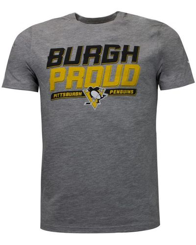 Fanatics Nhl Pittsburgh Penguins T-Shirt - Grey