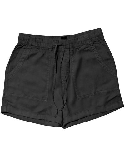 Gap Relaxed Shorts Linen - Black
