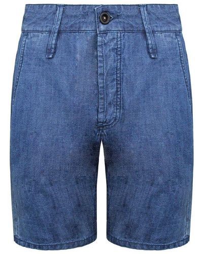 Denham Tokyo Apex Blue Denim Shorts