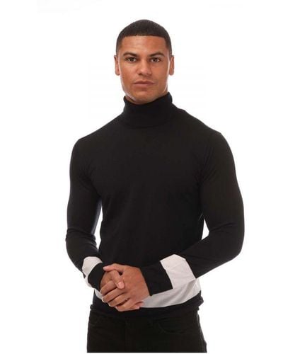 Armani Turtleneck Sweatshirt - Black