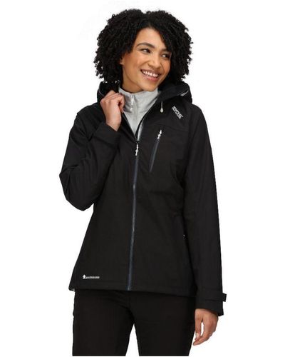 Regatta Britedale Waterproof Shell Jacket Coat - Black