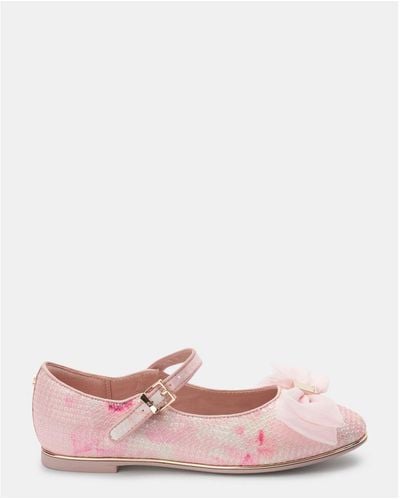Ted Baker Cheriy M14941 Bow Detail Ballet Shoe - Pink