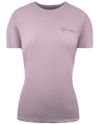 Champion Comfort Fit T-Shirt Cotton - Purple