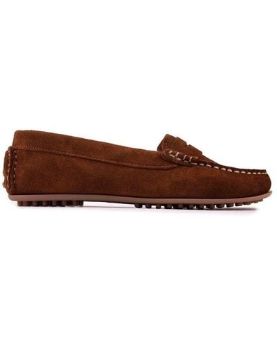 Sole Camila Driver Shoes - Brown