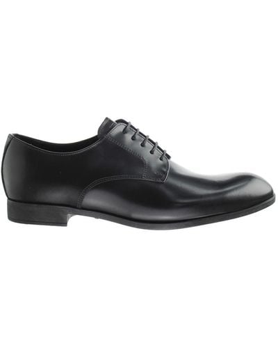Armani Emporio Formal Shoes Leather - Black