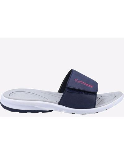 Cotswold Windrush Sandal Mixed Material - Blue