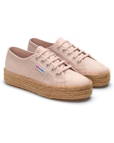 Superga 2730 Cotrope Trainers - Pink