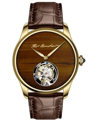 Thomas Earnshaw Bradley Tourbillon Limited Edition Watch Es-8203-02 - Brown