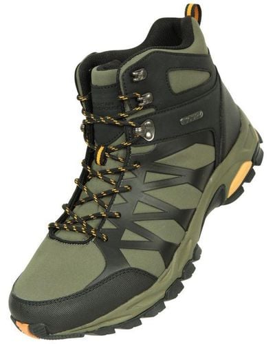 Mountain Warehouse Trekker Ii Softshell Hiking Boots () - Green