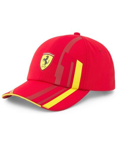 PUMA Scuderia Ferrari Carlos Sainz Jr. Special-Edition Cap - Red