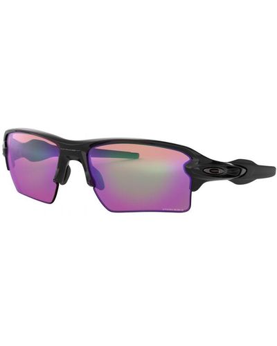 Oakley 9188 Oval Shape Acetate Sunglasses - Purple