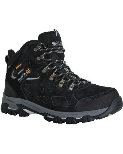 Regatta Tebay Thermo Waterproof Walking Boots Suede - Black