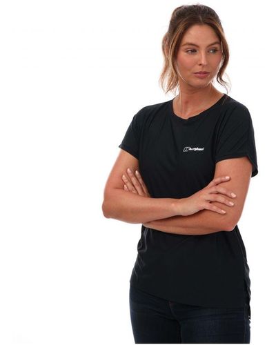 Berghaus Nesna Baselayer T-shirt Voor , Donkerblauw - Zwart