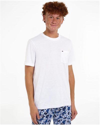 Tommy Hilfiger Pocket T-Shirt - White