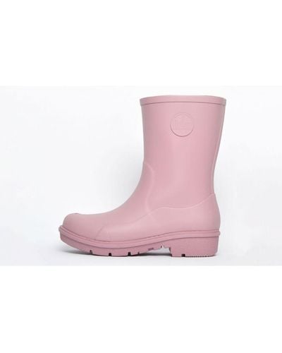 Fitflop 's Fit Flop Wonderwelly Short Wellington Boots In Pink - Roze