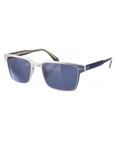 BOSS Acetate Sunglasses With Rectangular Shape 0108S - Blue