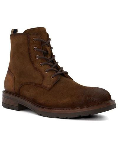 Dune Cheshires Casual Lace-Up Boots - Brown