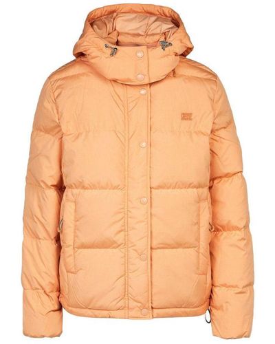 Levi's Levi'S Womenss Quinn Short Down Puffer Jacket - Orange