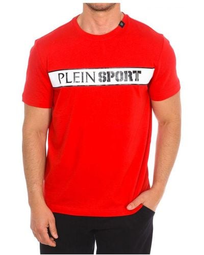 Philipp Plein Tips405 Short Sleeve T-shirt - Red